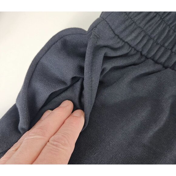 Ava & Viv Womens Size 1X Charcoal Black Elastic Waist Pockets Casual Shorts - Picture 3 of 7